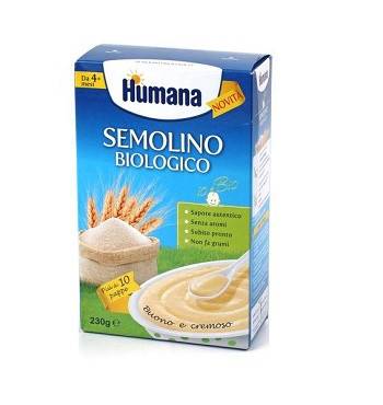 Humana Semolino Crema di Cereali Biologica 230 g — confronto prezzi