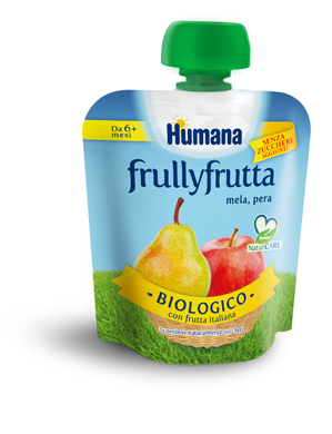 Humana FrullyFrutta Biologico Mela Pera 90 g — confronto prezzi