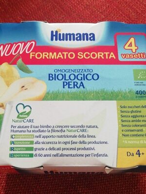HUMANA OMOG PERA BIO 4X100G