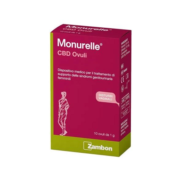 Monurelle Cbd Ovuli Dispositivo Medico Benessere Intimo Femminile 10 Ovuli