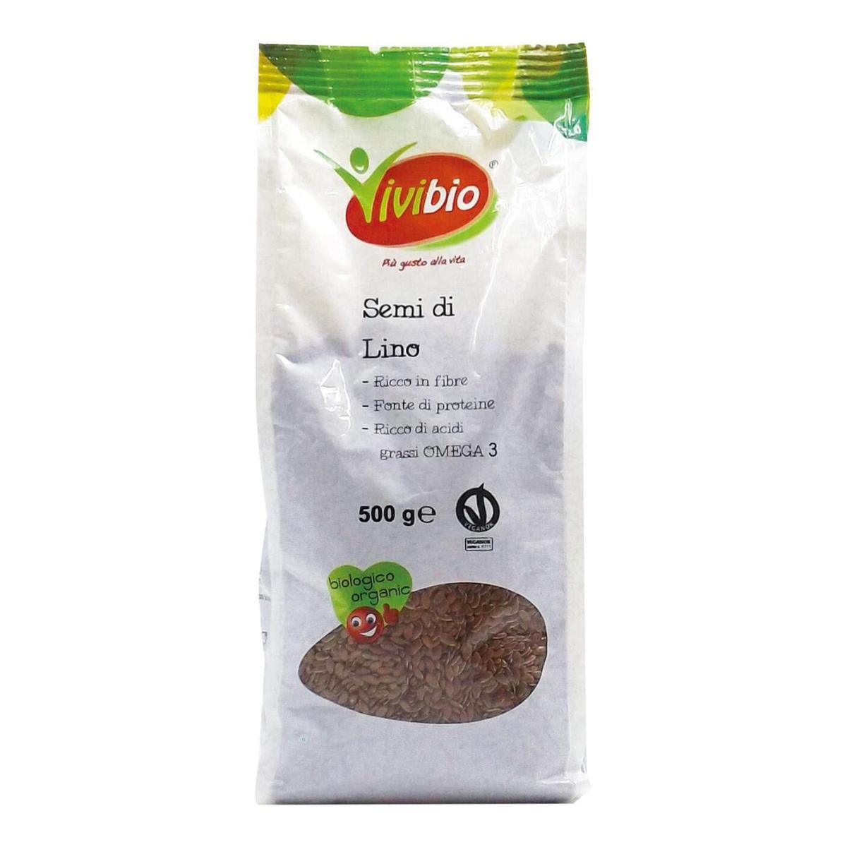 Semi di lino vivibio 500 g — confronto prezzi