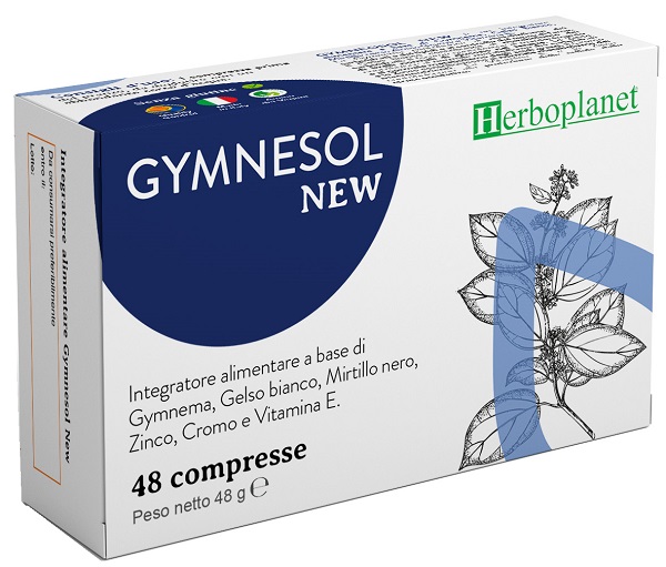 Herboplanet Gymnesol New - Integratore per il metabolismo e il controllo del peso, 48 compresse — confronto prezzi