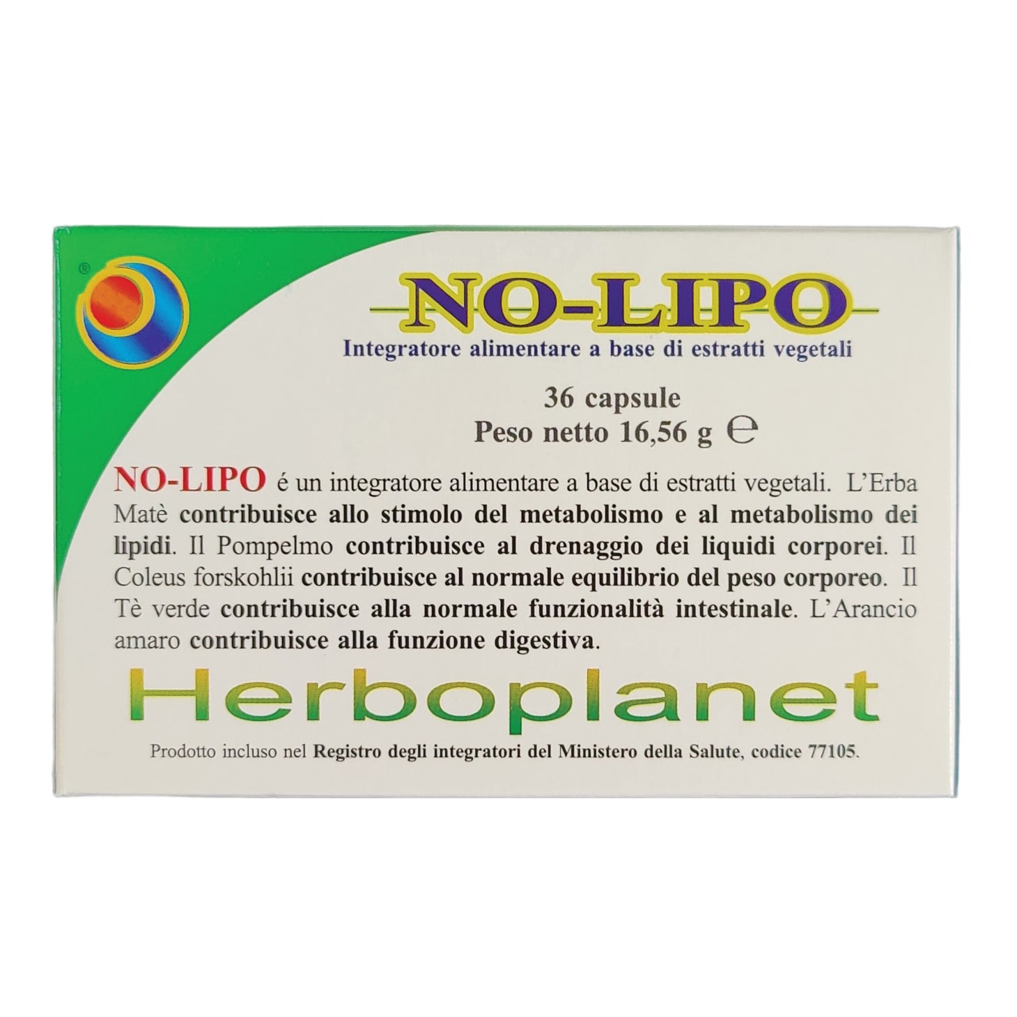 No-lipo 36 capsule 16,56 g — confronto prezzi
