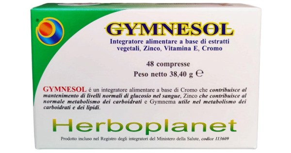 Gymnesol con Vitamina E, Zinco e Cromo 48 compresse — confronto prezzi