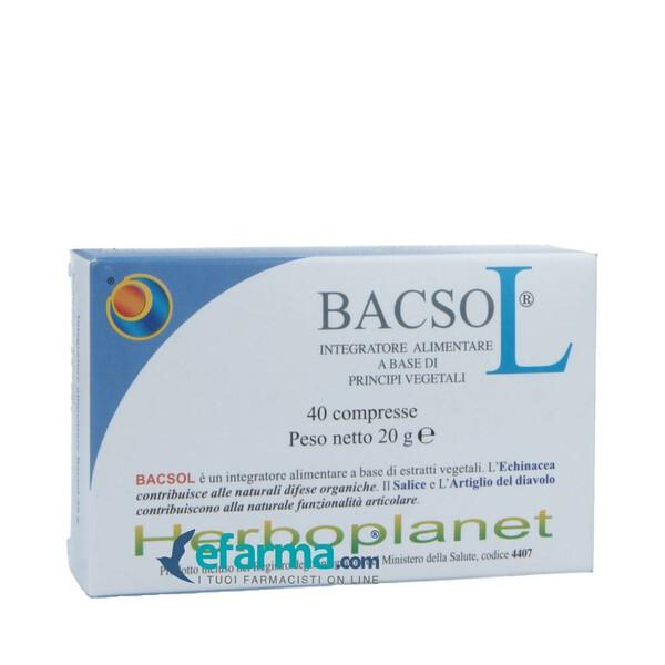Herboplanet Bacsol Integratore 40 Compresse — confronto prezzi