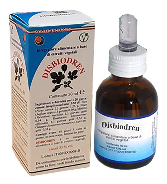 Herboplanet Disbiodren Integratore Drenante Gocce 50ml