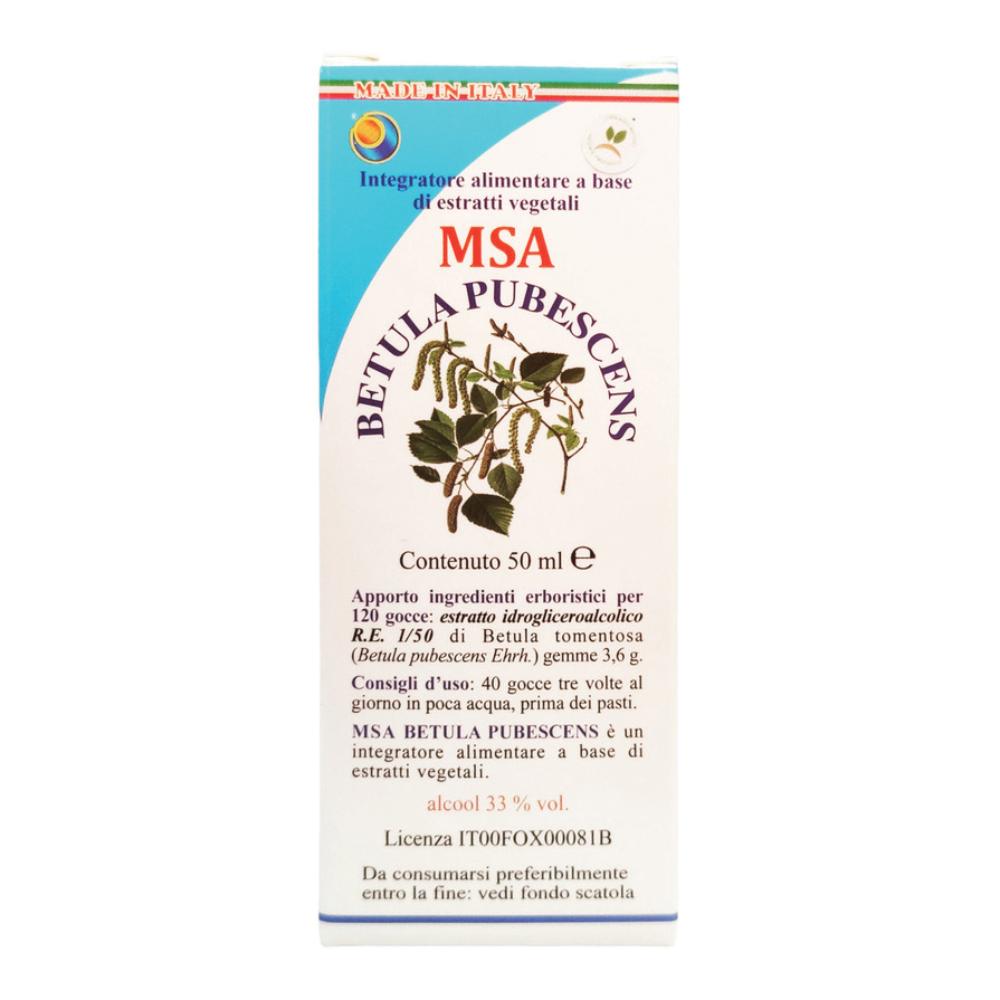 Msa Betula Pubescens Gocce 50 ml orali — confronto prezzi