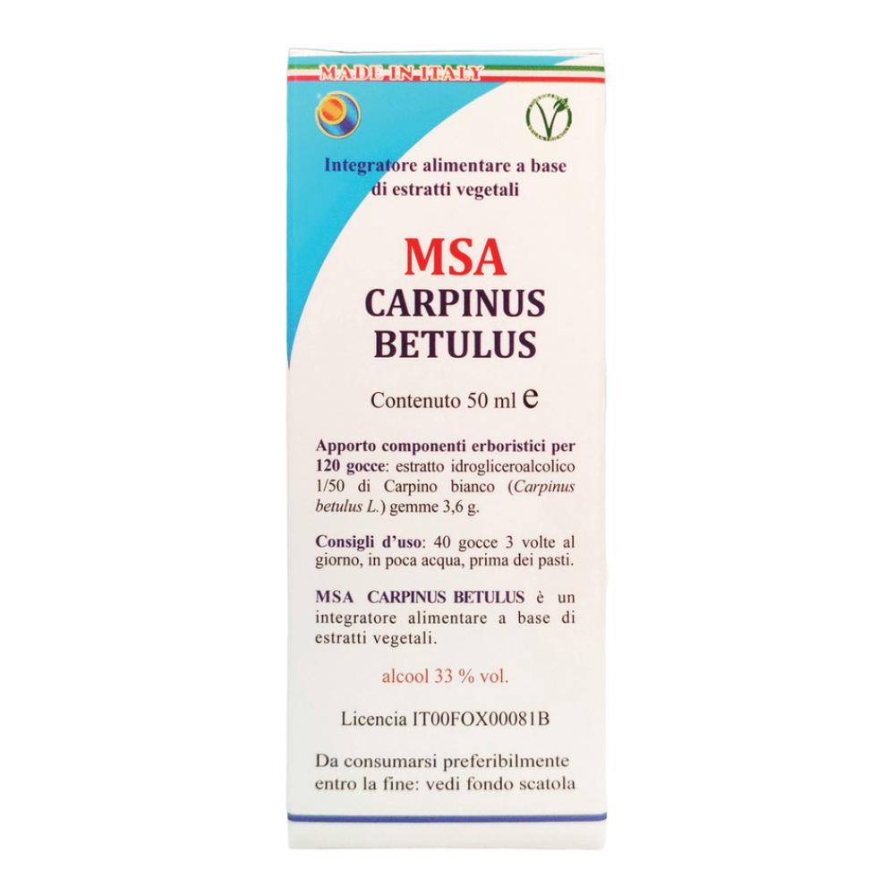 Msa Carpinus Betulus 50 Ml ml Gocce orali — confronto prezzi