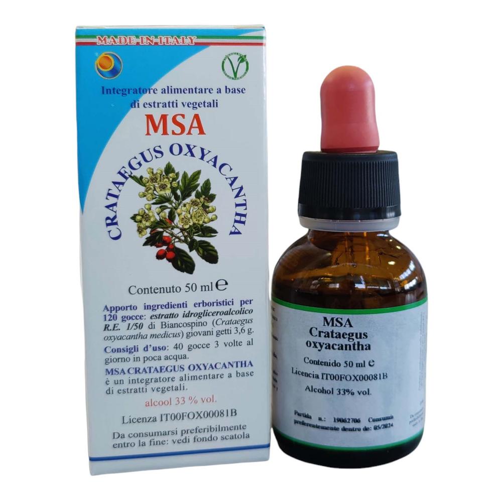 Msa Crataegus Oxyaca 50 ml Gocce orali — confronto prezzi