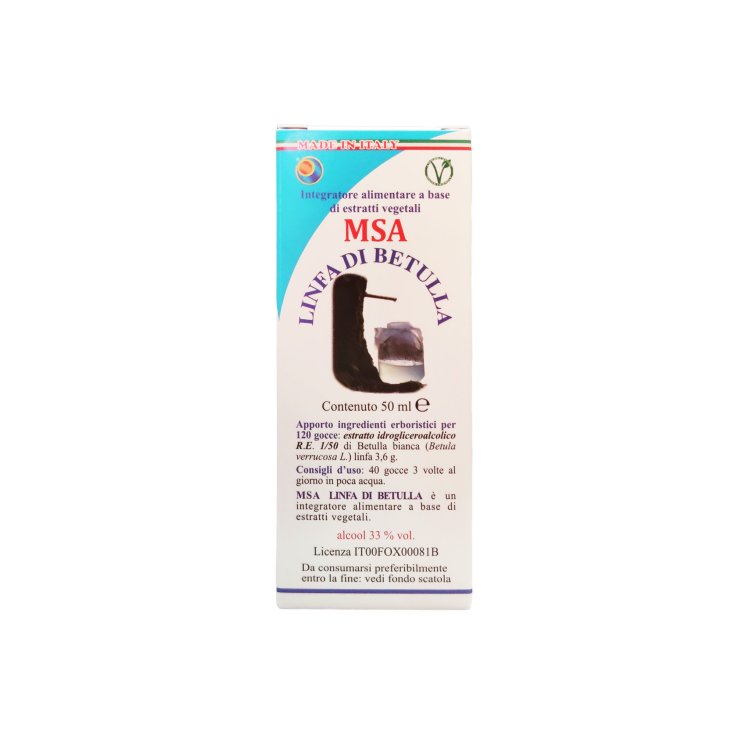 Msa linfa betulla 50 ml — confronto prezzi