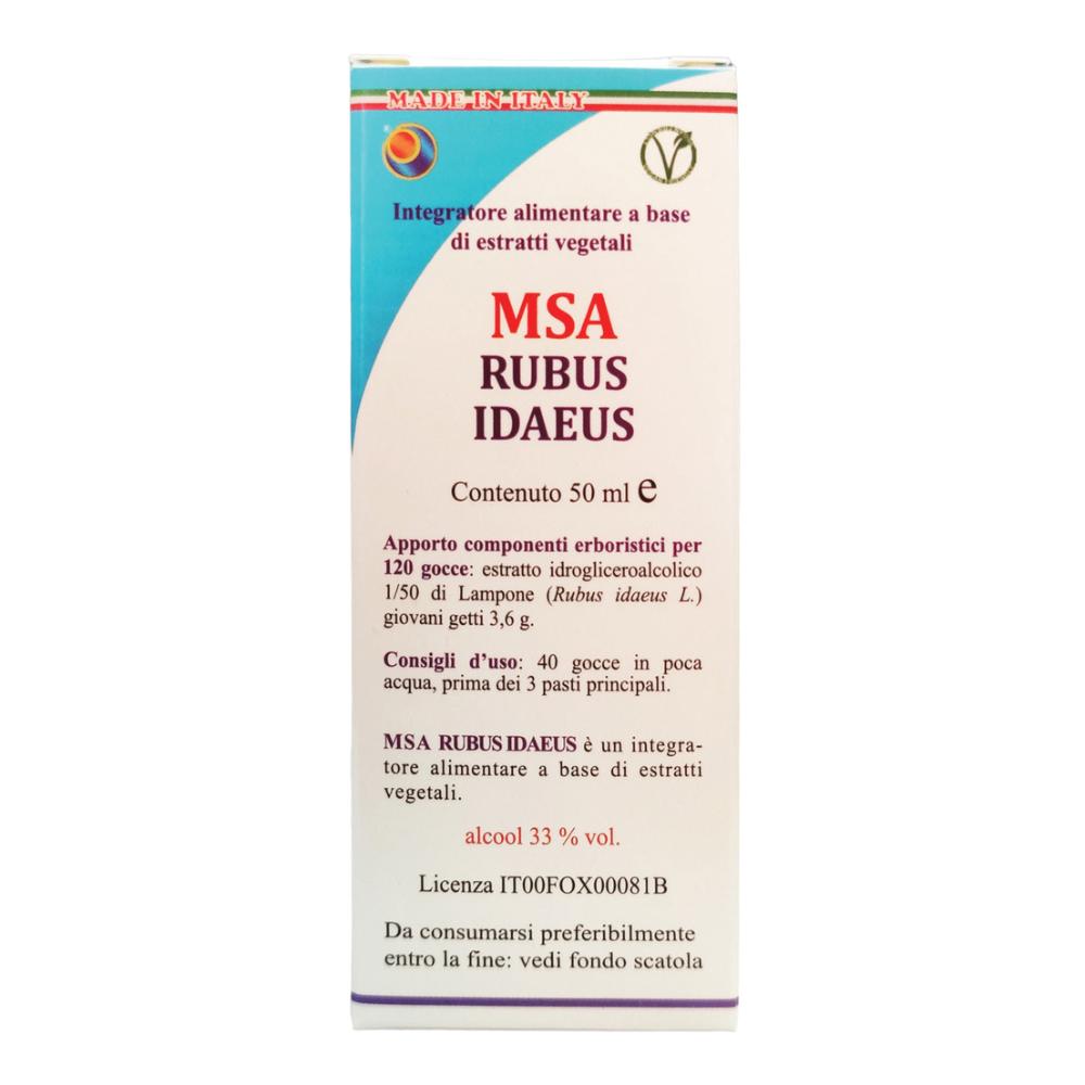 Msa Rubus Idaeus Gocce 50 ml orali — confronto prezzi