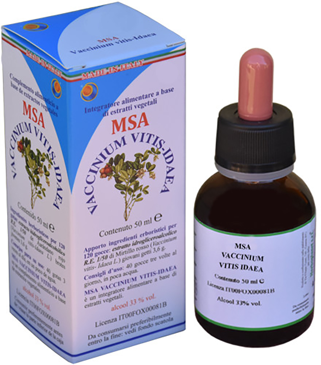 Herboplanet Msa Vacc Vitis Idaea Gocce Orali 50 ml orali — confronto prezzi