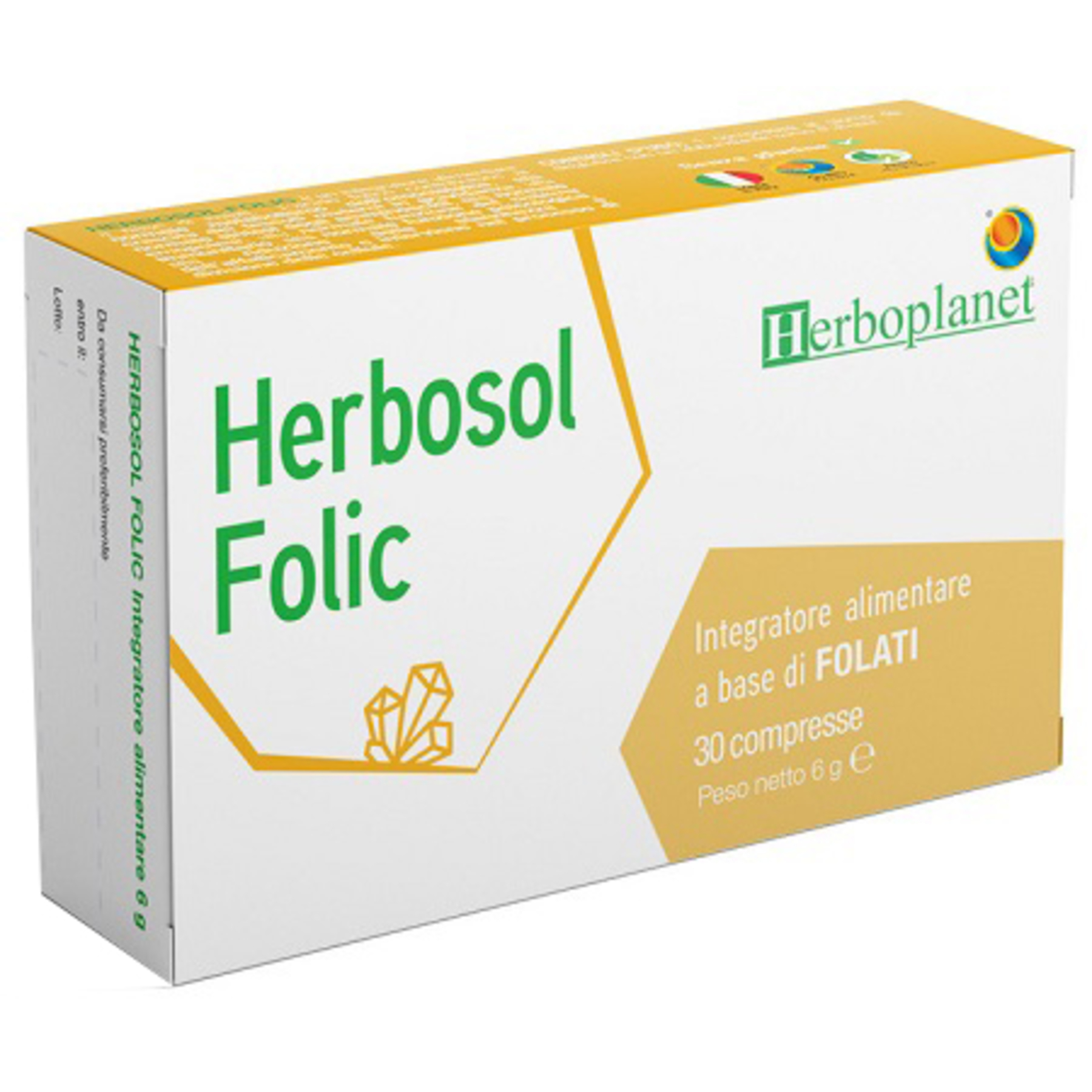 Herbosol Folic Integratore Per La Donna In Gravidanza 30 Compresse