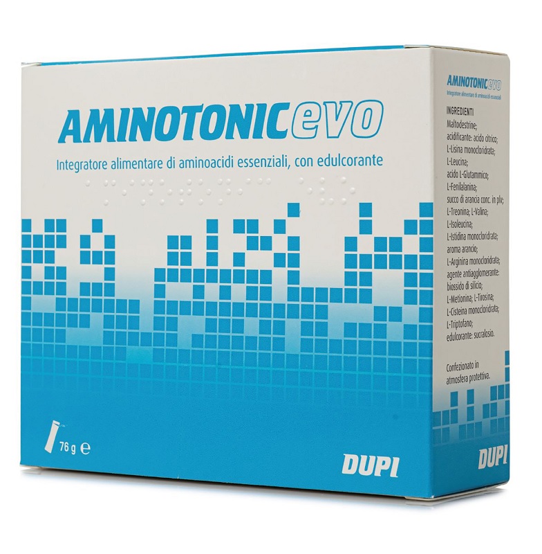 Aminotonic Evo Integratore Per Il Supporto Aminoacidico 30 Bustine