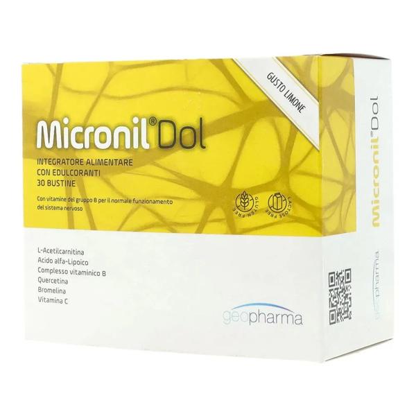 Micronil Dol Integratore Alimentare per Sistema Nervoso 30 Bustine