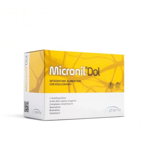 Geofarma Micronil Dol Integratore Alimentare con L-Acetilcarnitina 30 Compresse — confronto prezzi