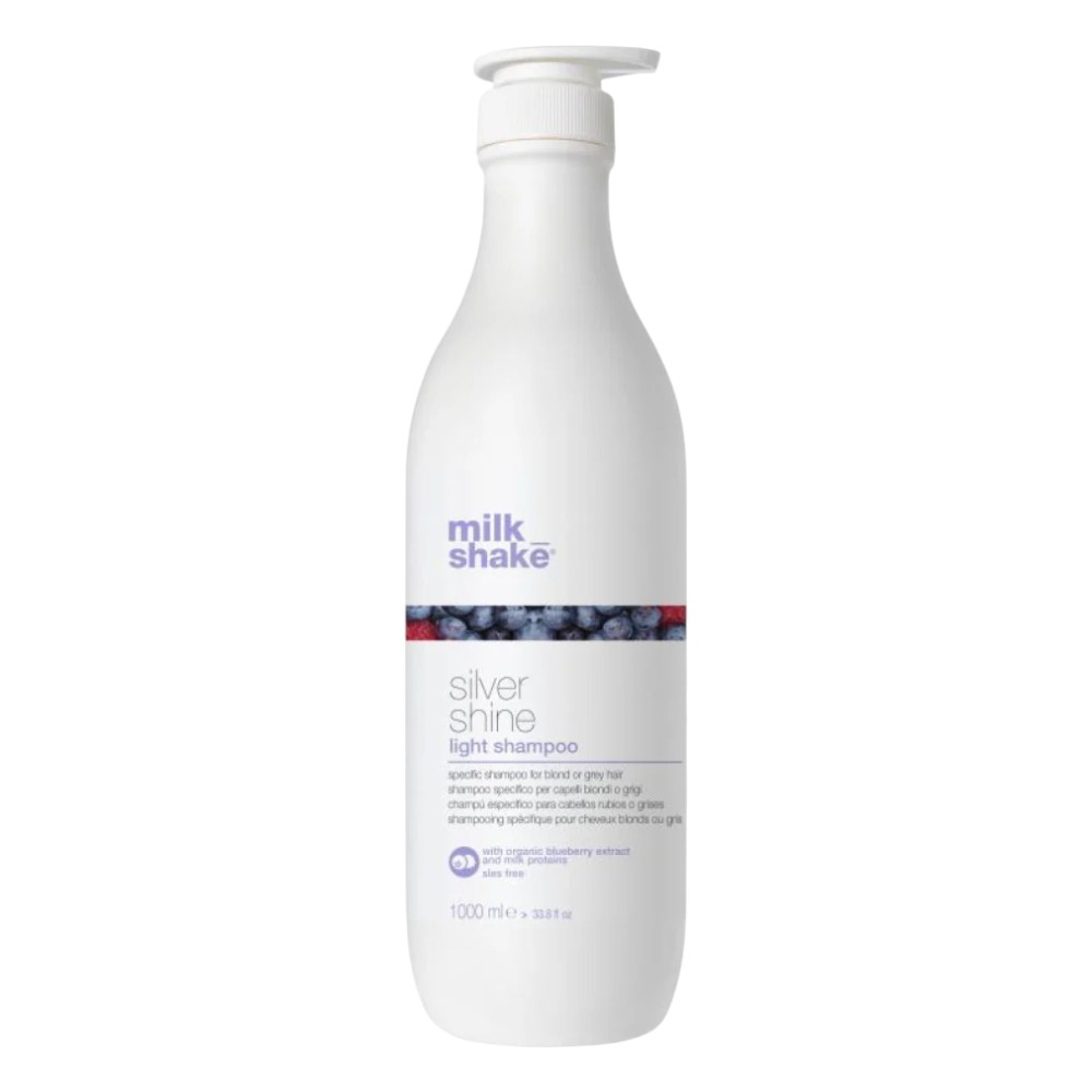 milk-shake Silver Shine Shampoo delicato con pigmenti viola 1 l