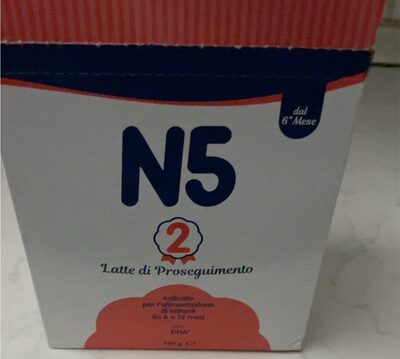 N5 2 Latte Di Proseguimento Polvere 800 Grammi