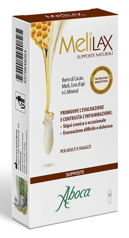 Melilax 12 supposte — confronto prezzi