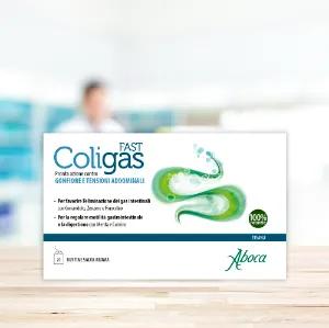Aboca Coligas Fast Tisana Integratore Gonfiore Addominale 20 Bustine