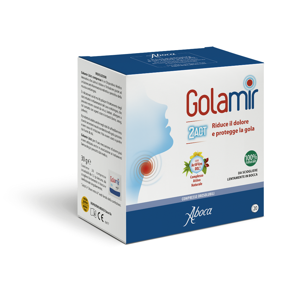 Golamir 2act 20 compresse orosolubili da 1,5 g