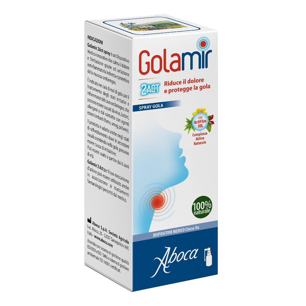 Golamir 2act Spray 30ml — confronto prezzi