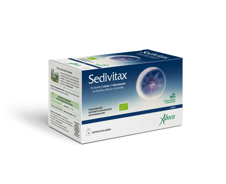 Sedivitax Tisana per Favorire il Sonno 20 Bustine