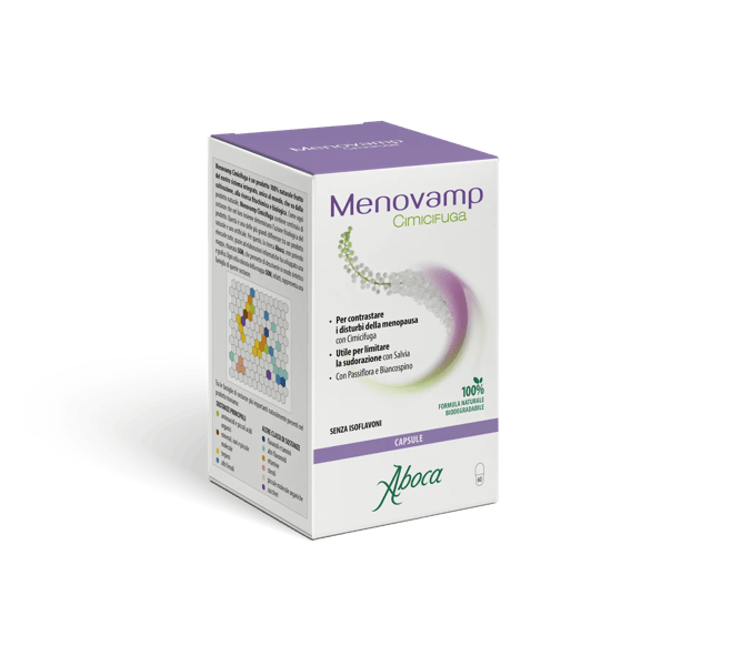 Aboca Menovamp Cimicifuga Integratore Per la Menopausa 60 Capsule — confronto prezzi
