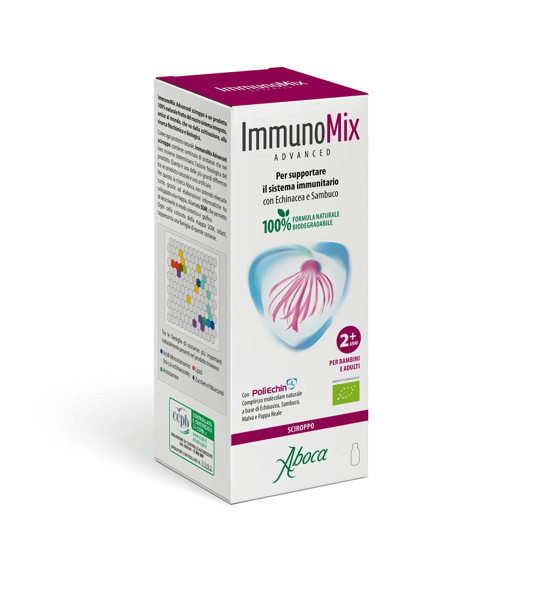 Immunomix Advanced Aboca Sciroppo per il Sistema Immunitario Flacone da 210 gr