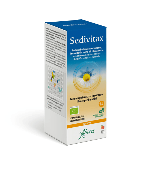Aboca Sedivitax Sciroppo Integratore Rilassante per Bambini 220 g
