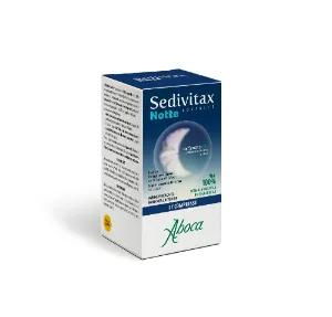 Aboca Sedivitax Notte Advances Integratore per Favorire il Sonno e il Rilassamento 27 Compresse