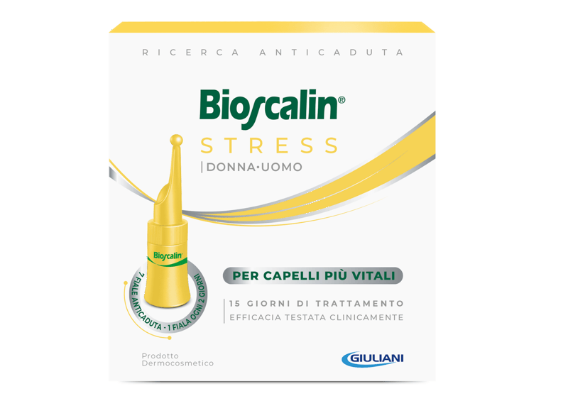 Bioscalin Stress Anticaduta Fiale Per Uomo e Per Donna 7 Fiale