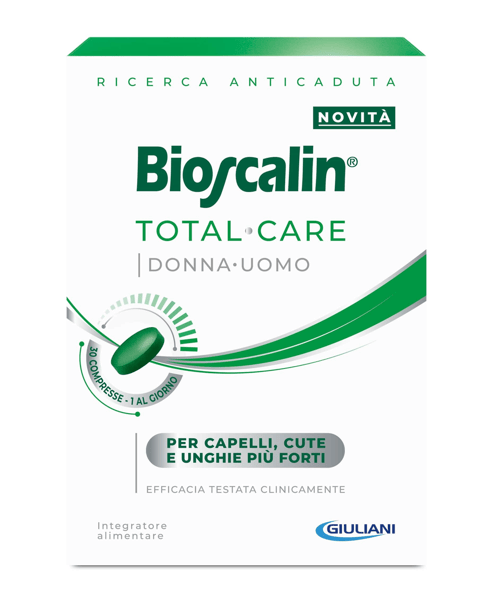 Bioscalin Total Care 30 Compresse Integratore per Capelli, Cute e Unghie — confronto prezzi