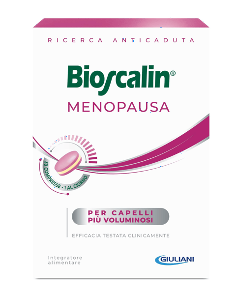 Bioscalin Menopausa 30 Compresse Integratore per Capelli più Voluminosi