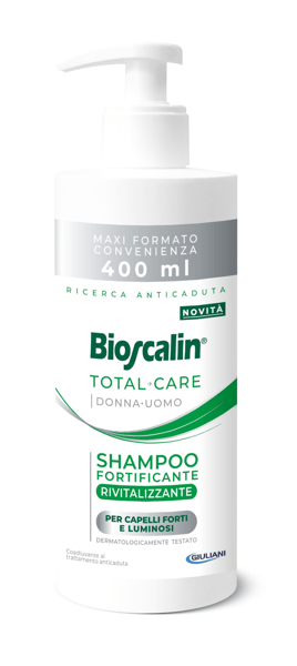 Bioscalin Total Care Shampoo Fortificante e Rivitalizzante per Capelli Deboli 400 ml