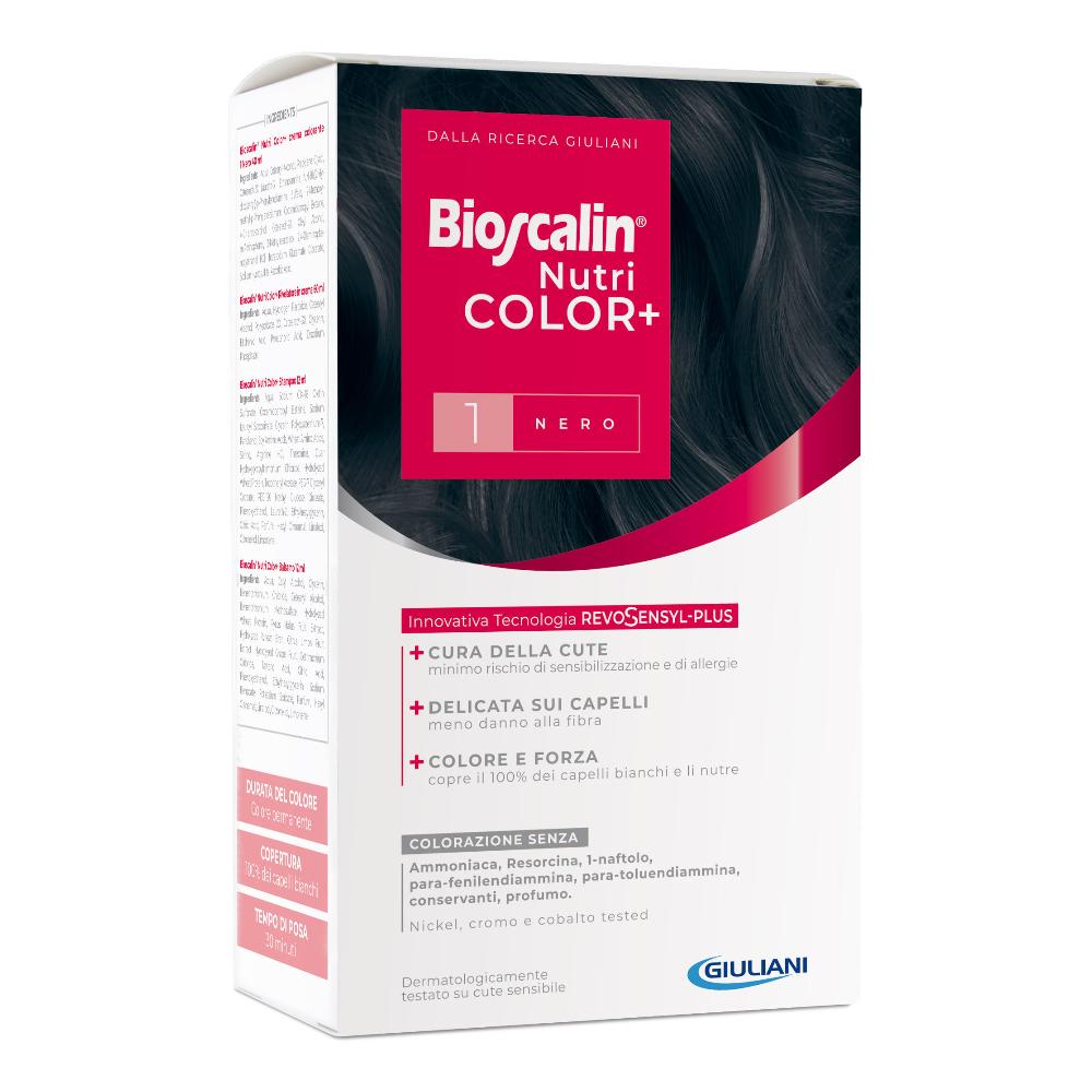 Bioscalin Nutri Color+ Colorazione Permanente 1 Nero