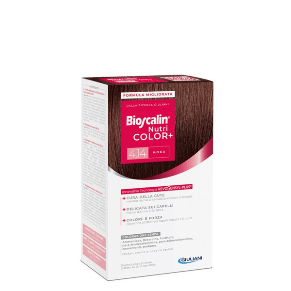 Bioscalin Nutri Color Plus 4.14 Moka Trattamento Colorante