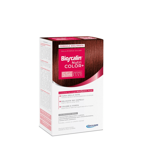 Bioscalin® Nutricolor+ 5.54 Castano Rosso Rame 1 pz Fluido