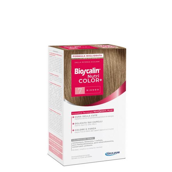 Bioscalin NutriCOLOR+ 7 Biondo | Tinta Permanente | Kit — confronto prezzi