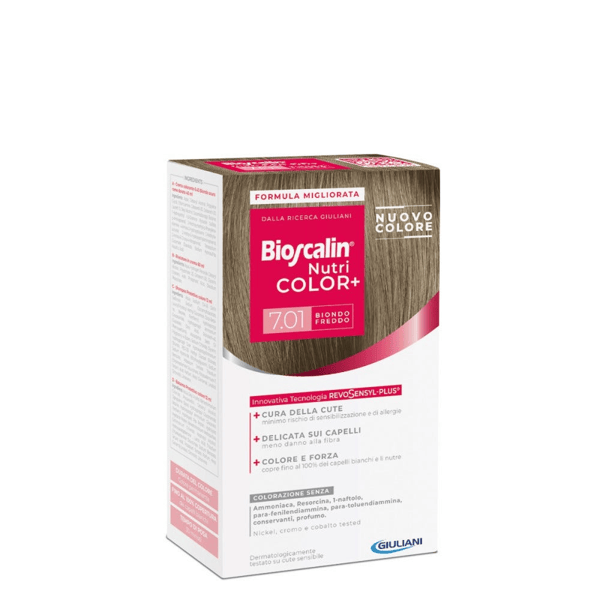 Bioscalin Nutri Color+ 7.01 Biondo Freddo Crema Colorante 1 pz Tintura