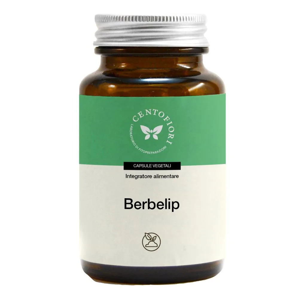 Berberina Più 100 Capsule - Integratore Alimentare per la Salute Epatica e Digestiva