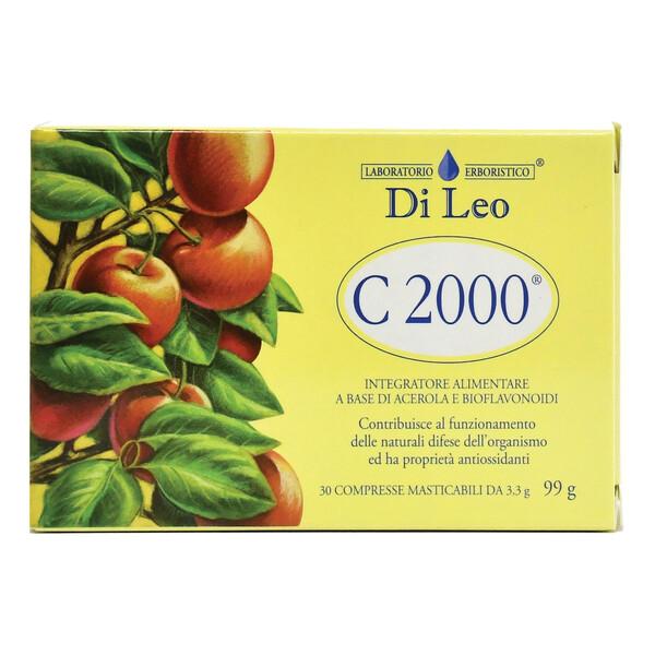 Laboratorio Erboristico Di Leo Vit C 2000 30 Compresse Masticabili