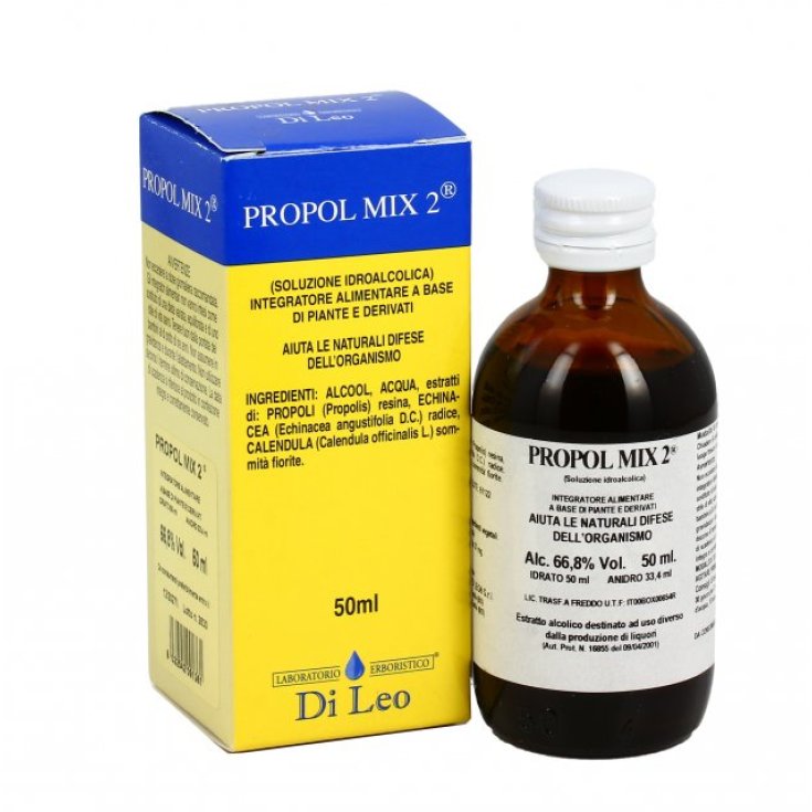 Propol Mix 2 Soluzione Idroalcolica Integratore Per La Gola E Le Difese Immunitarie 50ml