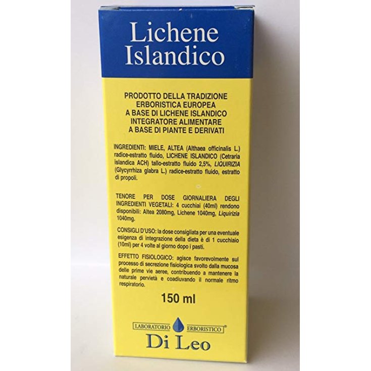 Preparato Lichene Islandico Composto 150ml Di Leo 150 ml Soluzione — confronto prezzi