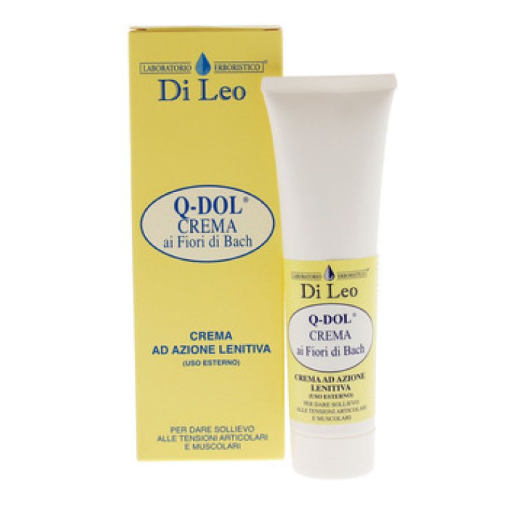 Laboratorio Erboristico Di Leo Q-Dol Crema Crema Naturale ai Fiori di Bach,100ml