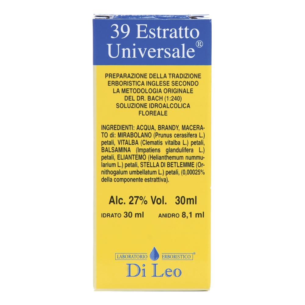 Di Leo 39 Fiori Di Bach Estratto Universale 30ml