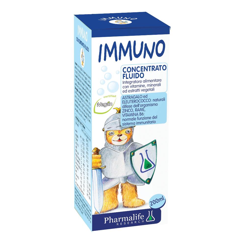 Pharmalife Research Immuno Concentrato - Integratore alimentare per le difese immunitarie, 200 ml