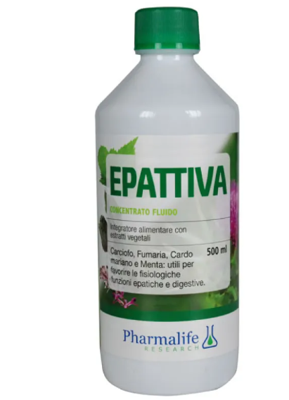 Epattiva Integratore Per Le Funzioni Epatiche E Digestive Concentrato Fluido 500ml