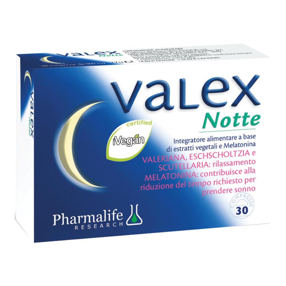 Valex Notte 30 Compresse pz — confronto prezzi