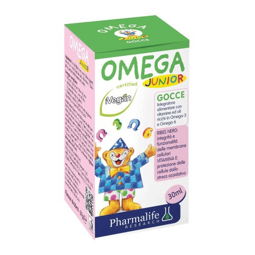 Pharmalife Omega J Integratore per Sistema Immunitario Bambini in Gocce 30 ml